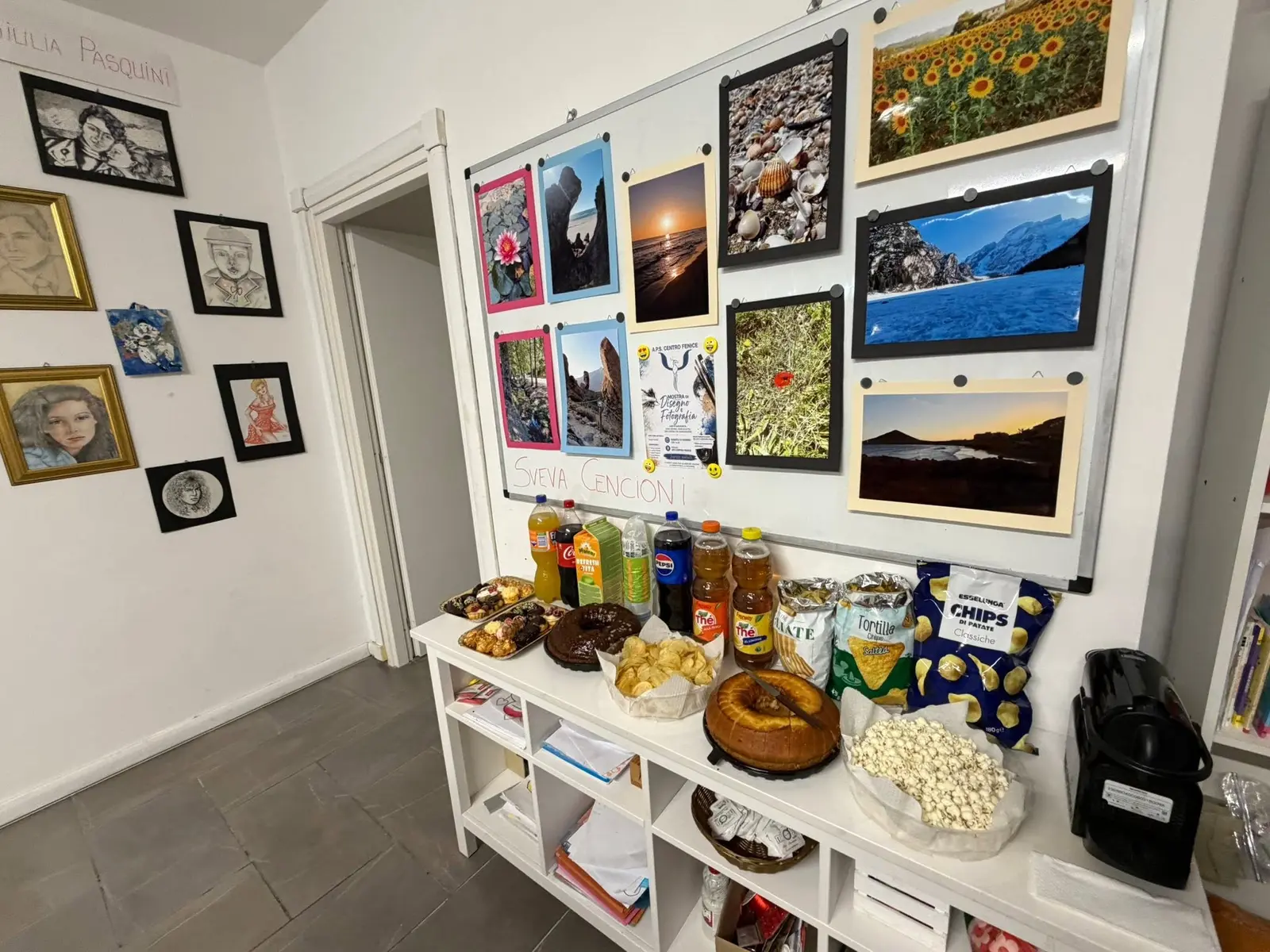 Opere e momenti di condivisione artistica al Centro Fenice