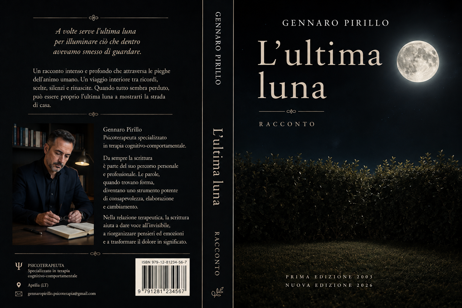 Copertina del libro L’ultima luna di Gennaro Pirillo